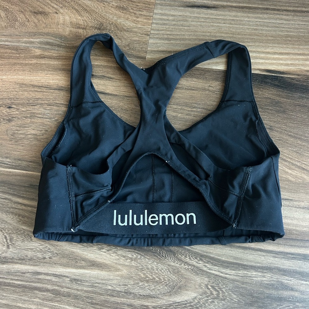 Lululemon Athletica Black Sports Top